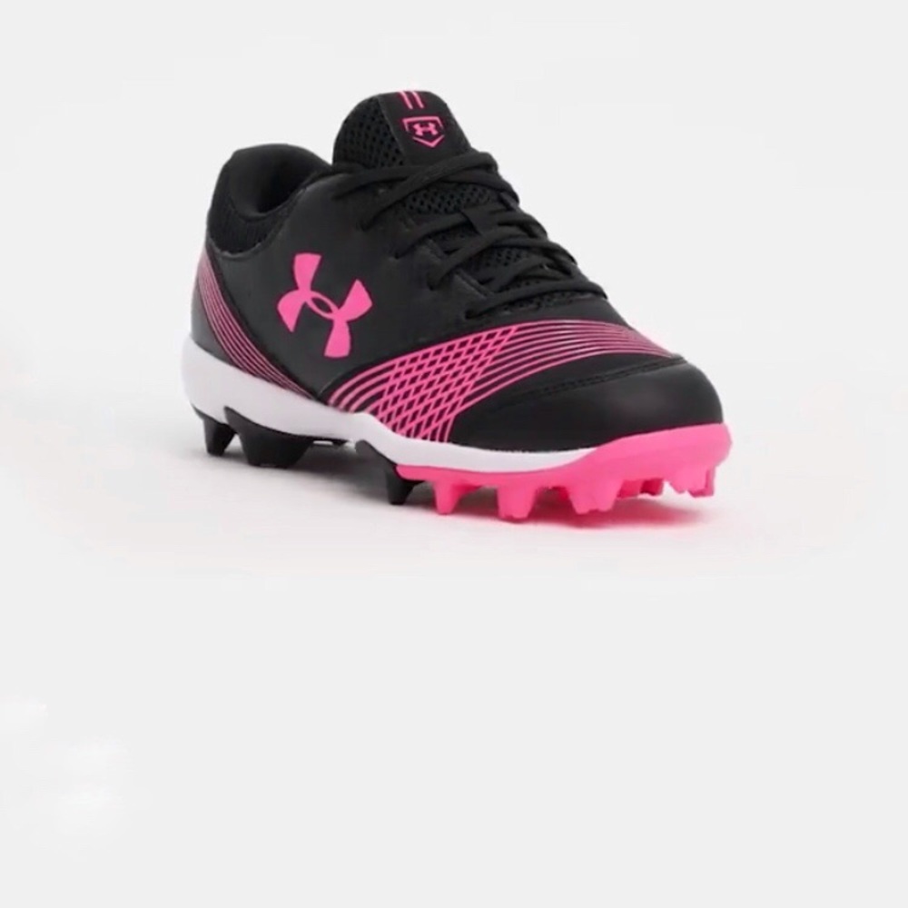 Women's UA Glyde Rubber Molded Softball Cleats 8.5 - Picture 3 of 7